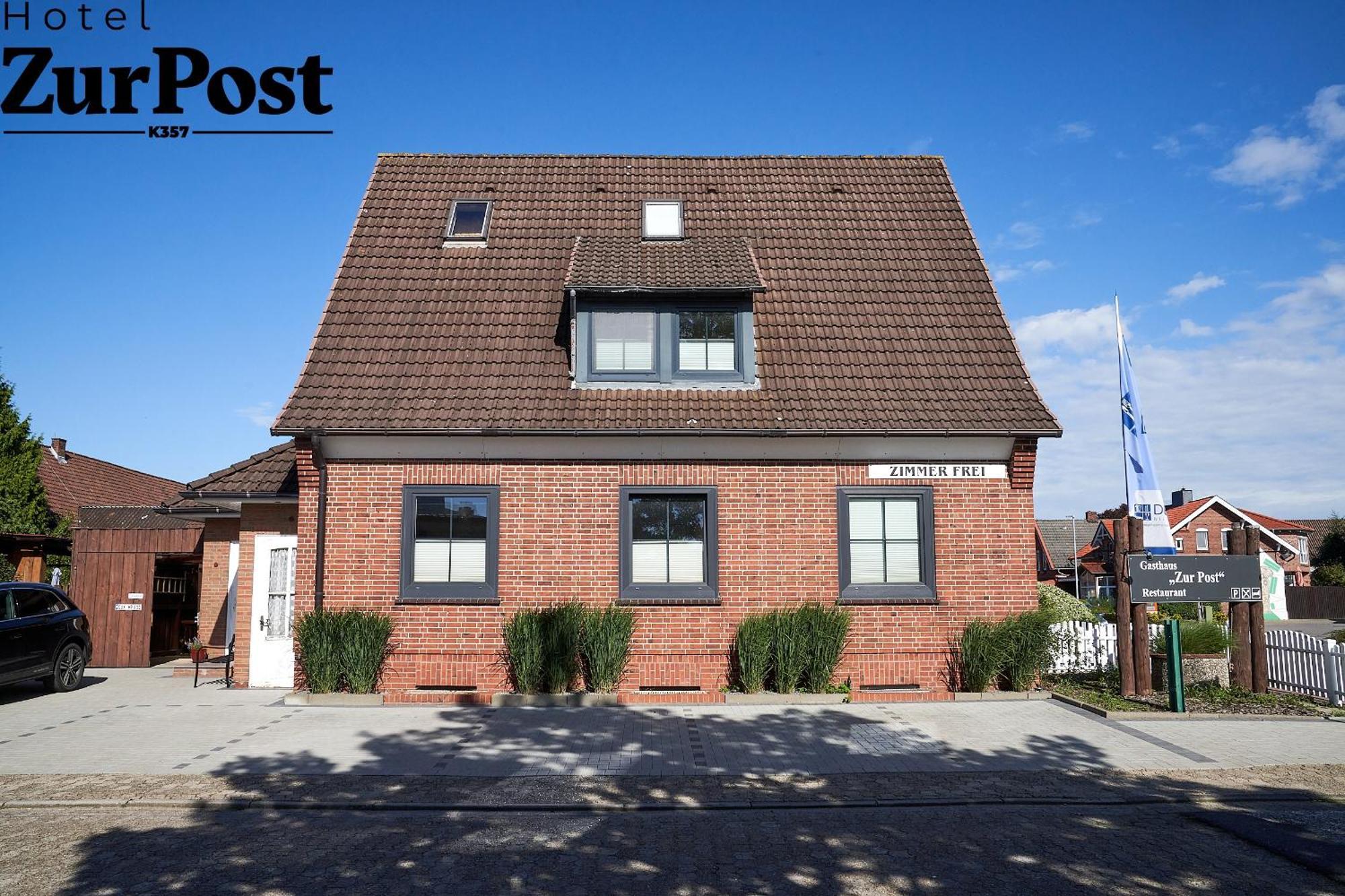 K357 - Hotel & Restaurant "Zur Post" In Otterndorf Bei Cuxhaven Exterior photo