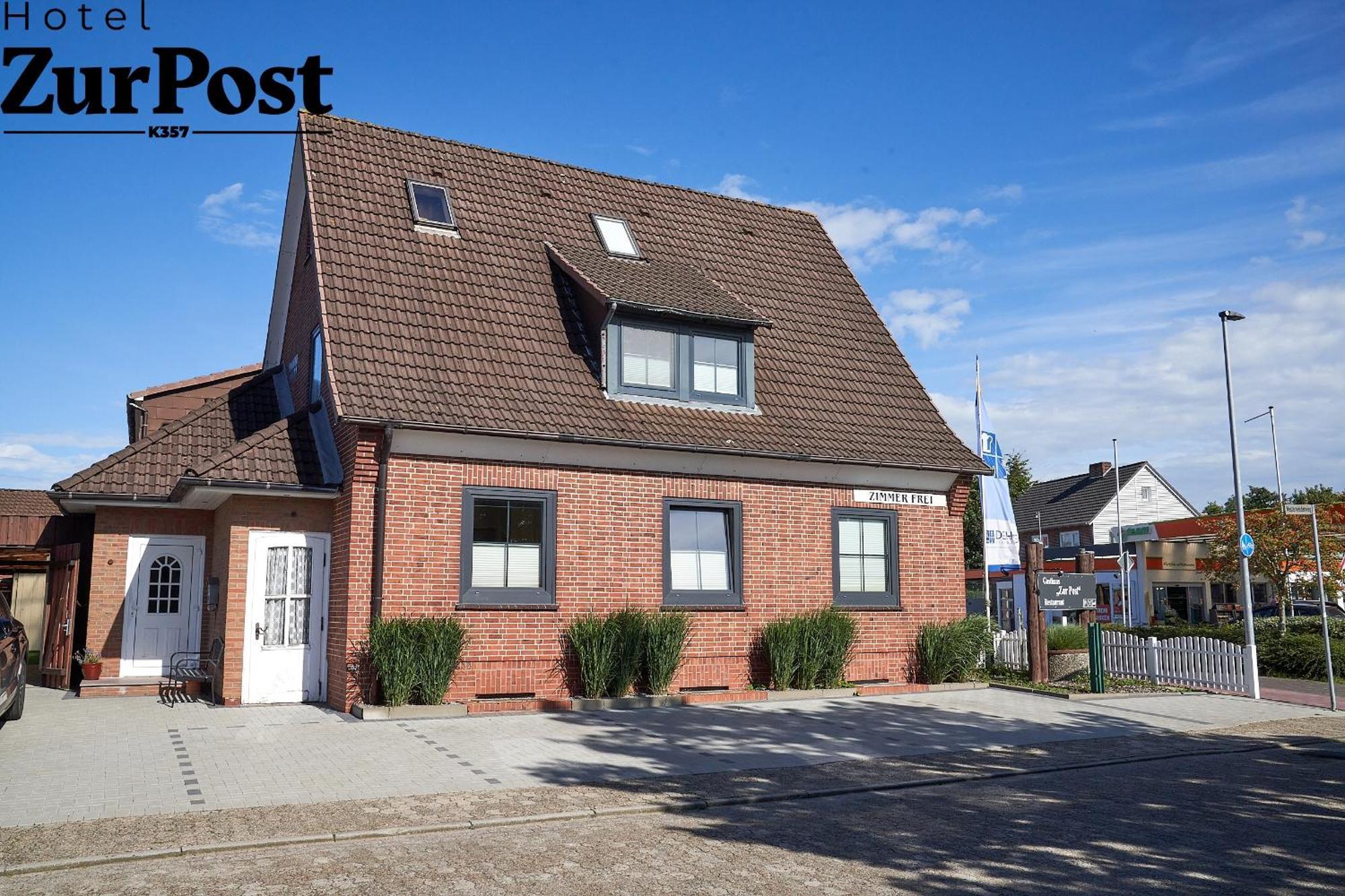 K357 - Hotel & Restaurant "Zur Post" In Otterndorf Bei Cuxhaven Exterior photo